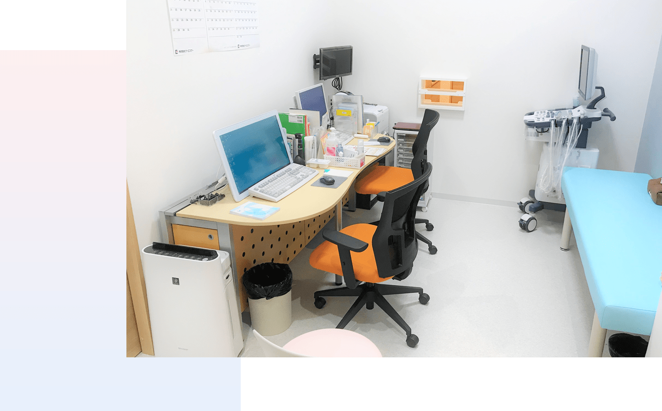 非常勤の採用・小児科診察室